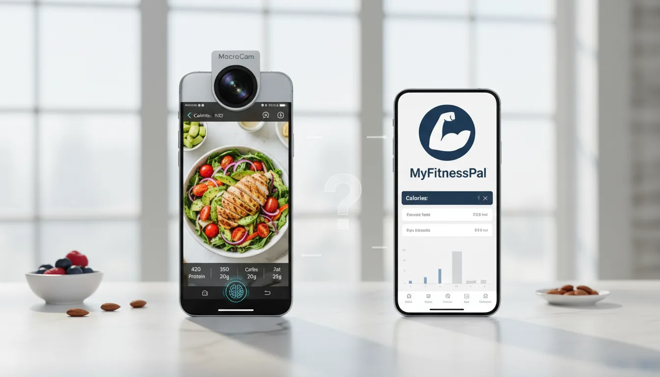 MacroCam vs MyFitnessPal: Which Calorie Tracker Fits Better? - MacroCam healthy nutrition and macro tracking guide cover image